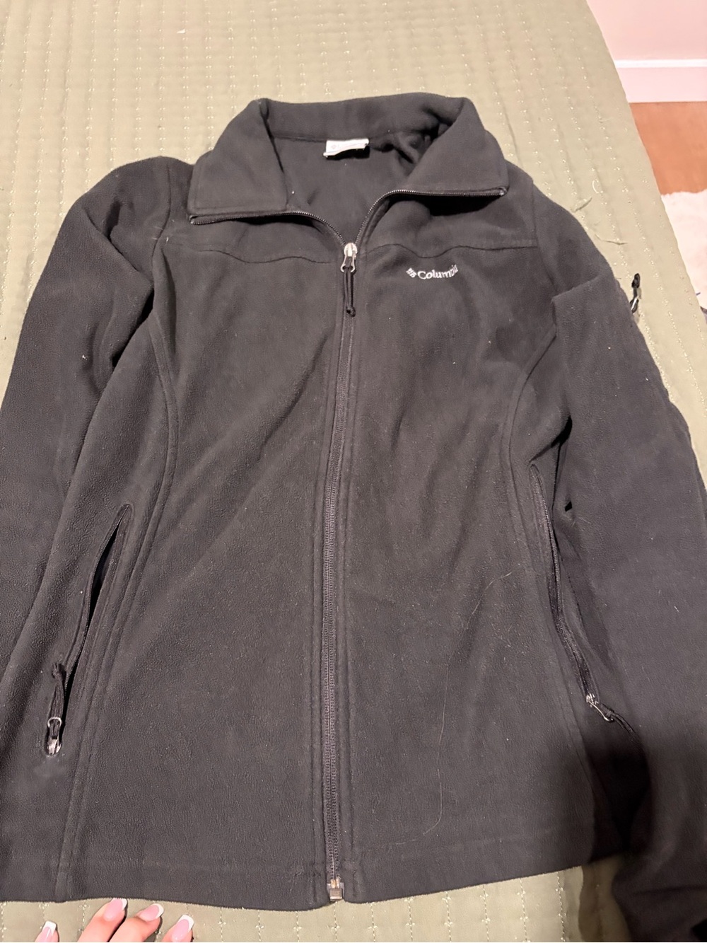 Columbia Black Full-Zip Women's Fleece Jacket